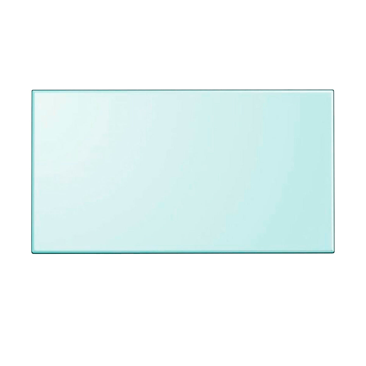 Cubierta Rectangular Vidrio Claro Templado Canto pulido - CEYCA PONS