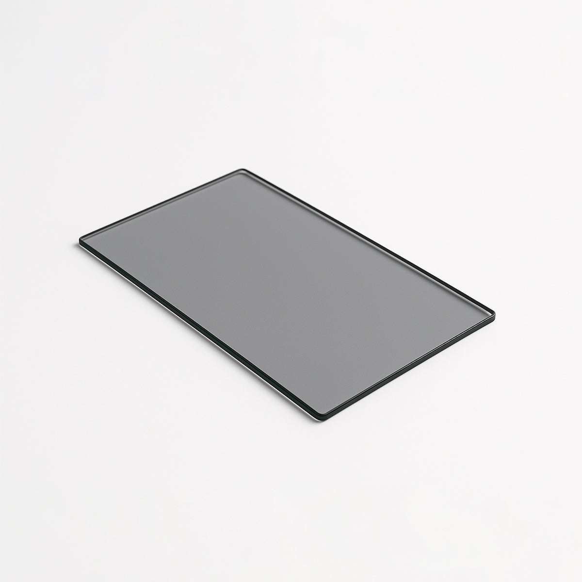 Cubierta Rectangular Vidrio Ahumado Templado 130x100cm