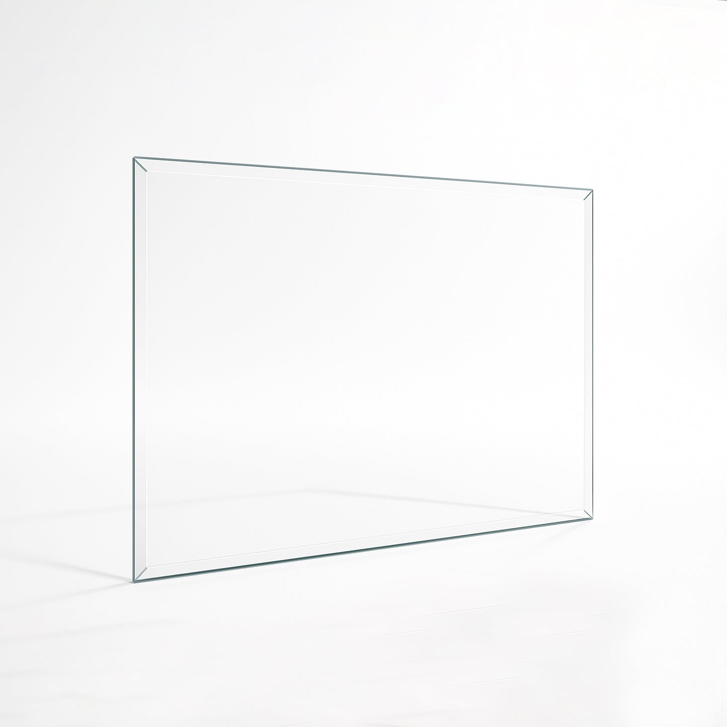 Cubierta Rectangular Vidrio Claro Templado 110x70cm