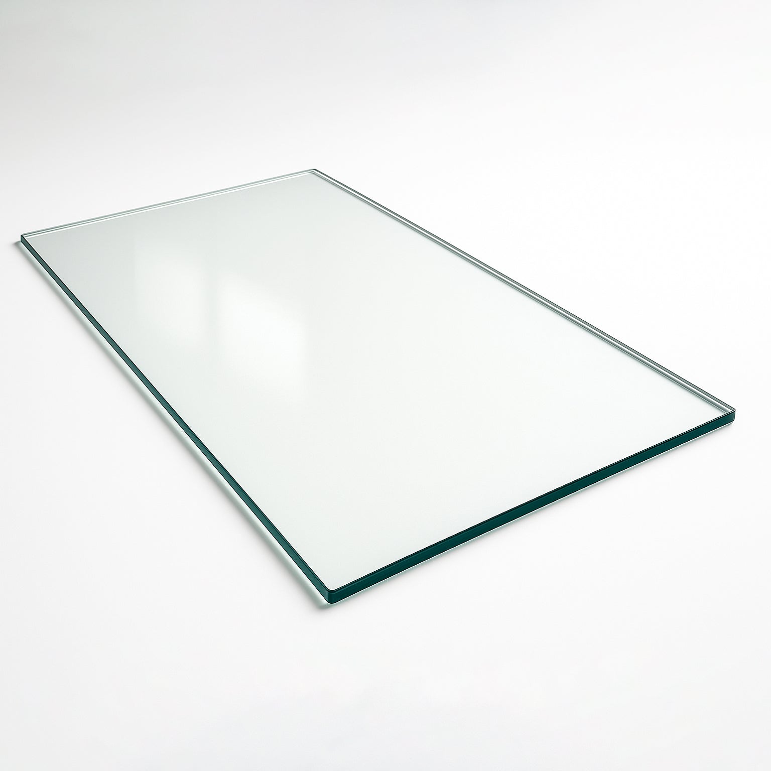 Cubierta Rectangular Vidrio Claro Templado - ceycapons