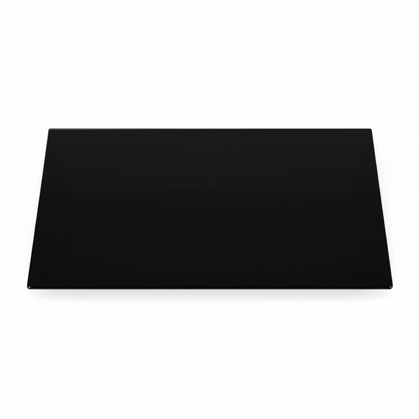 CEYCAPONS Vidrio Templado Rectangular Pintado Negro Absoluto 110x60cm