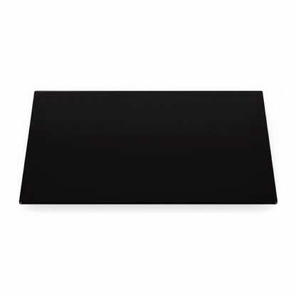 CEYCAPONS Vidrio Templado Rectangular Pintado Negro Absoluto 110x60cm