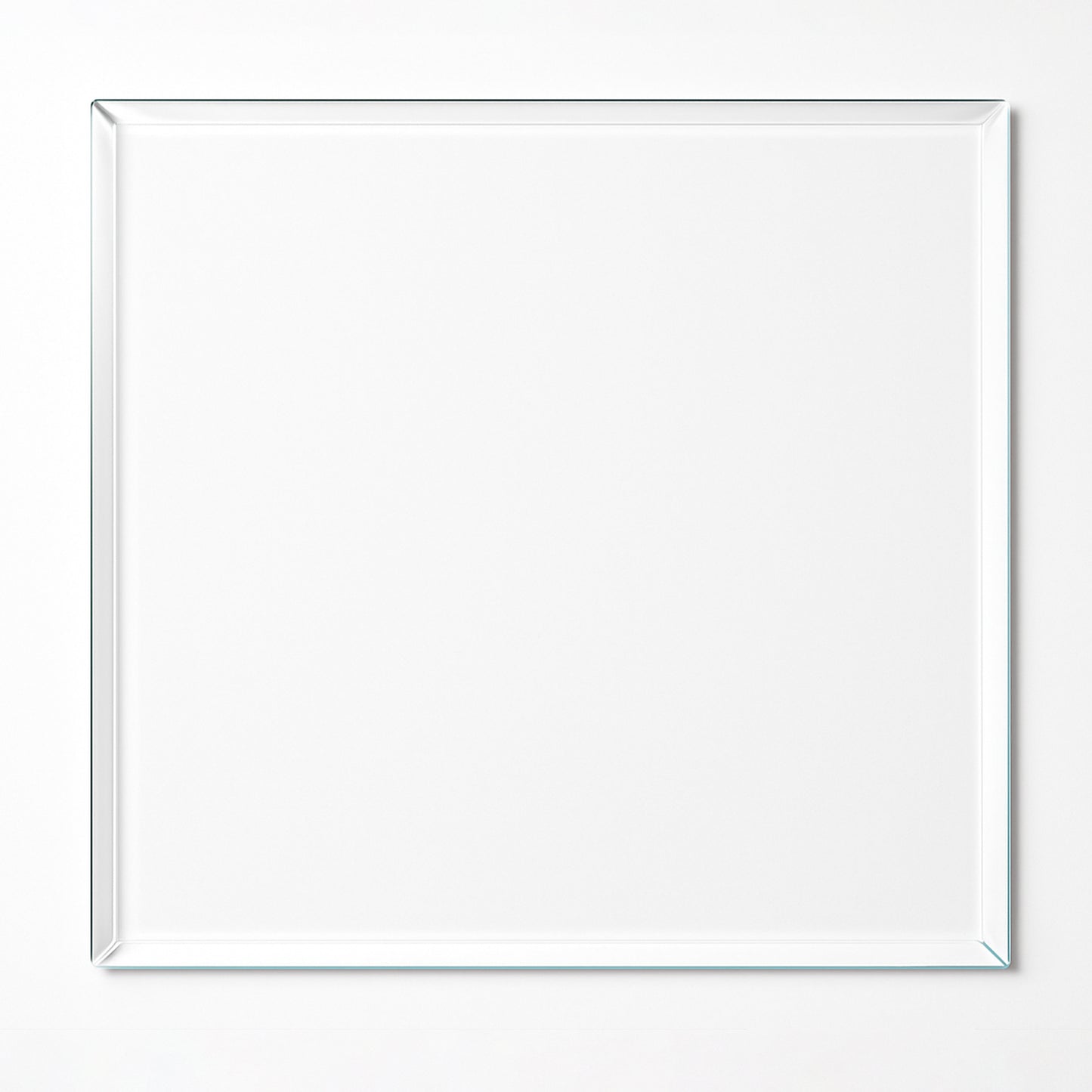 Cubierta Cuadrada Vidrio Templado Claro 80x80cm