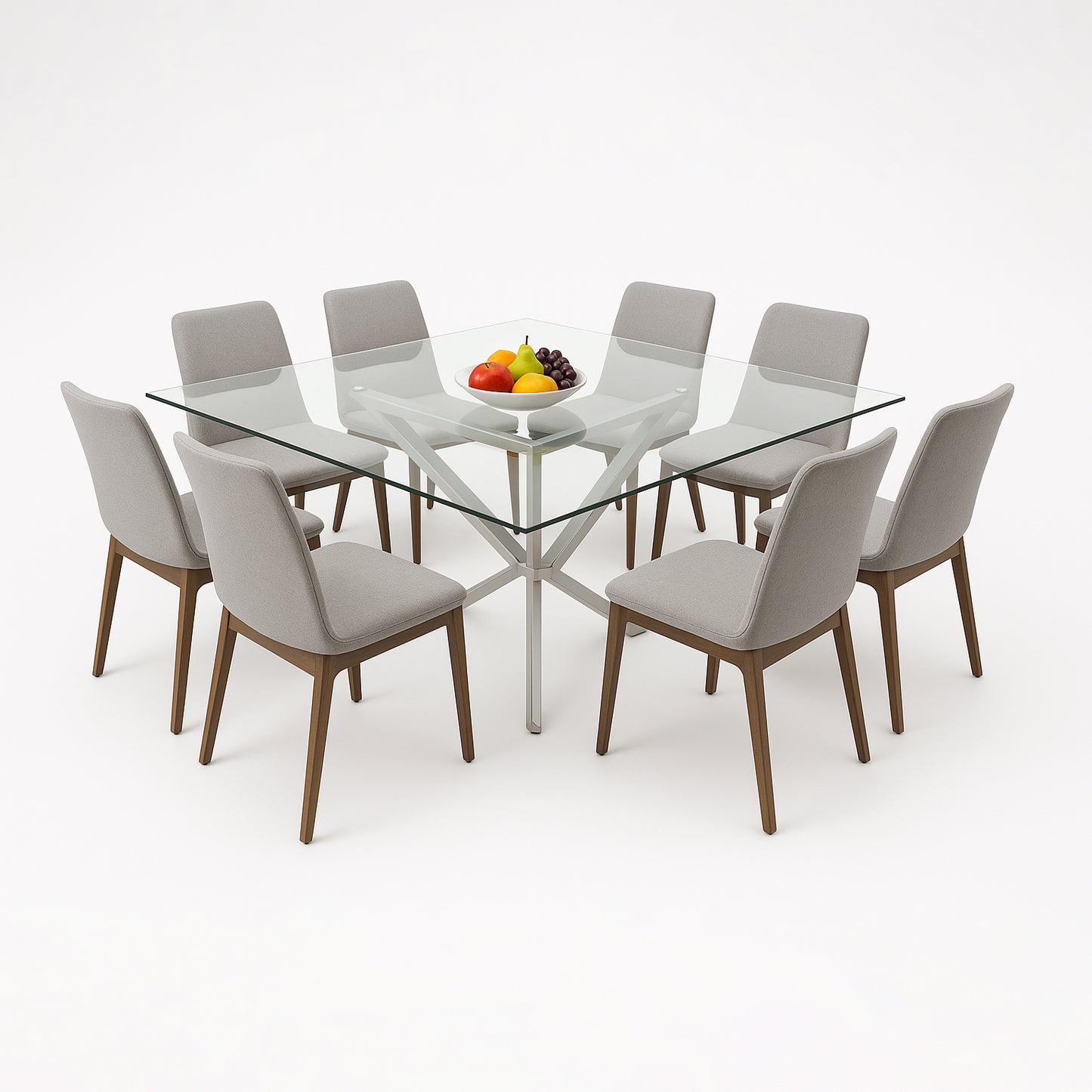 Cubierta Cuadrada Vidrio Templado Claro 150x150cm