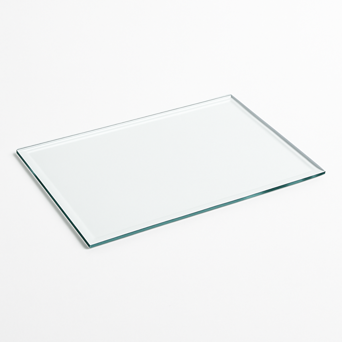 Cubierta Rectangular Vidrio Claro Templado Biselado - CEYCA PONS