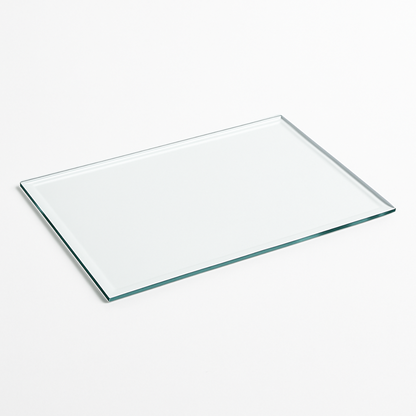 Cubierta Rectangular Vidrio Claro Templado Biselado - CEYCA PONS