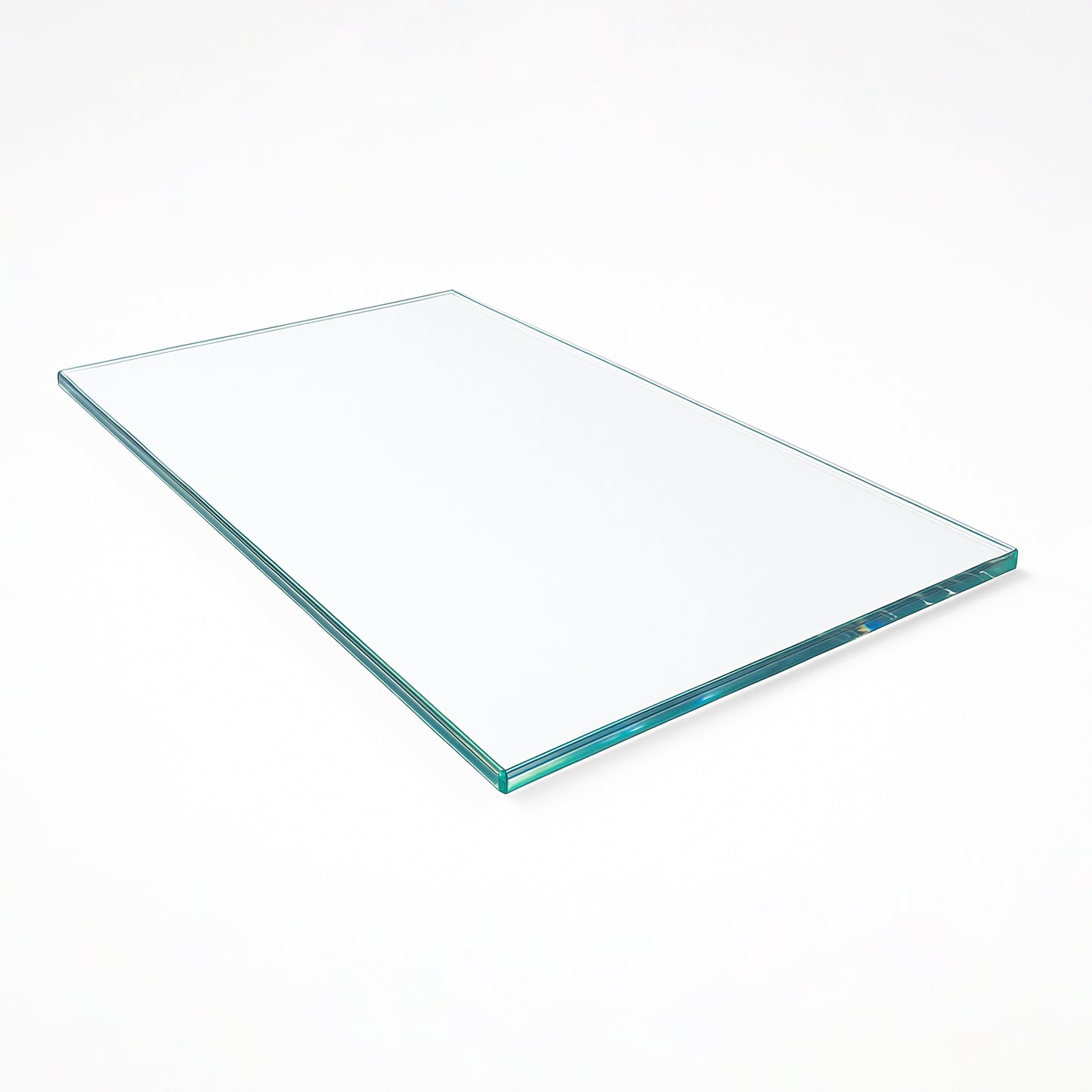 Cubierta Rectangular Vidrio Claro Templado 140x90cm