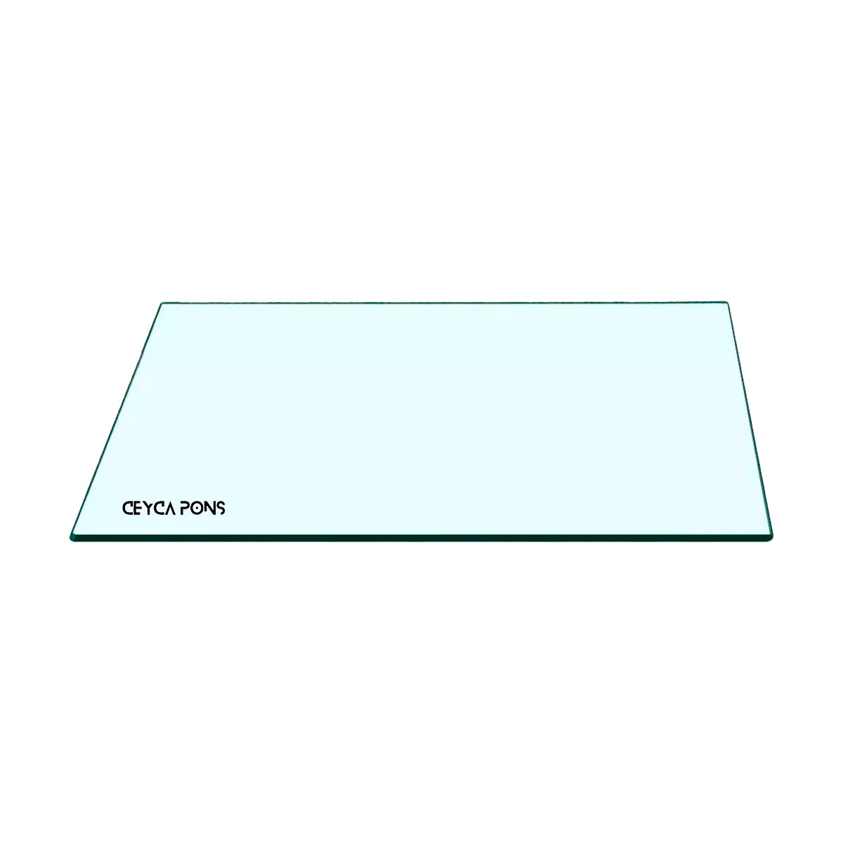 Cubierta Rectangular Vidrio Claro Templado Canto pulido - CEYCA PONS
