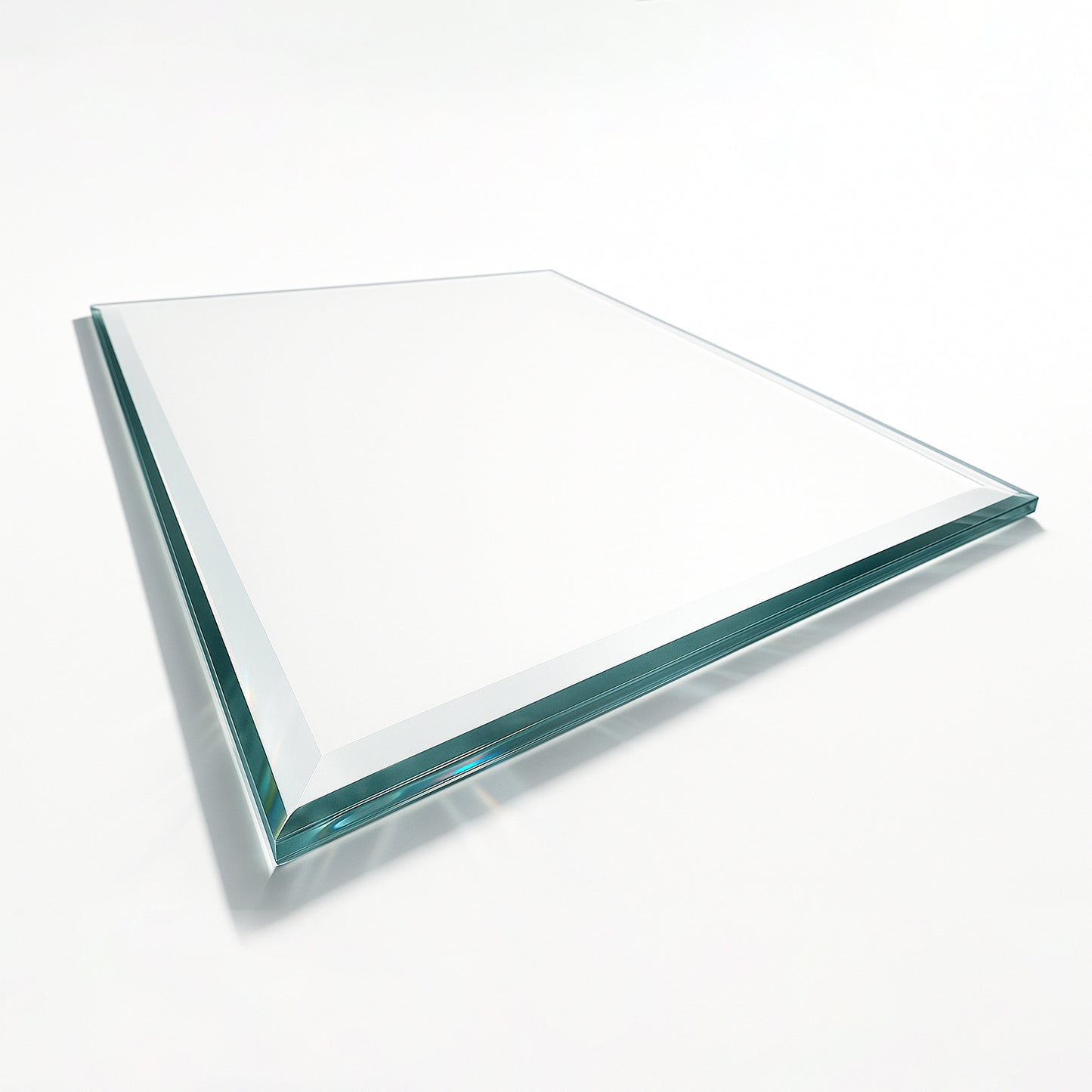 Cubierta Rectangular Vidrio Claro Templado Biselado - CEYCA PONS