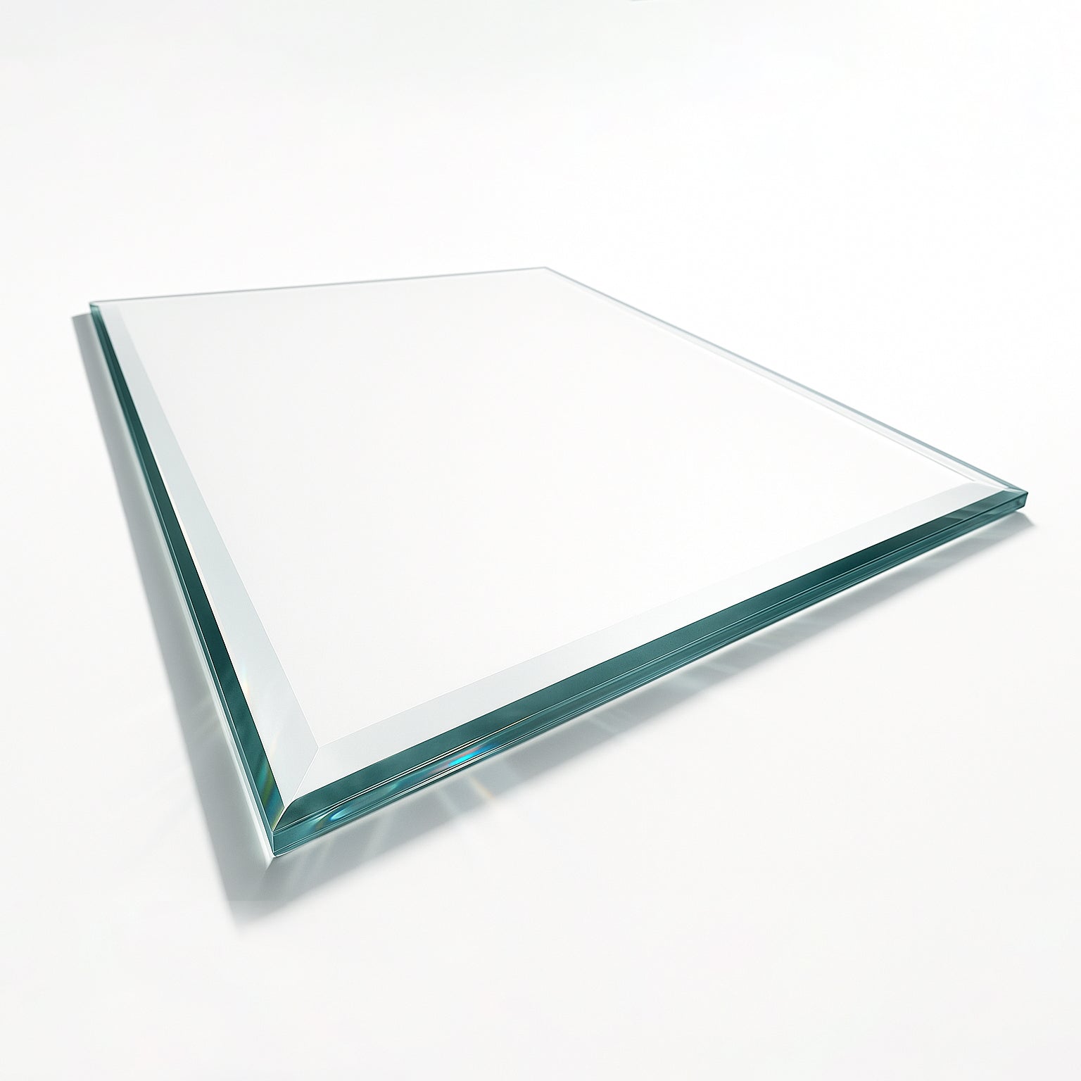 Cubierta Rectangular Vidrio Claro Templado Biselado - CEYCA PONS