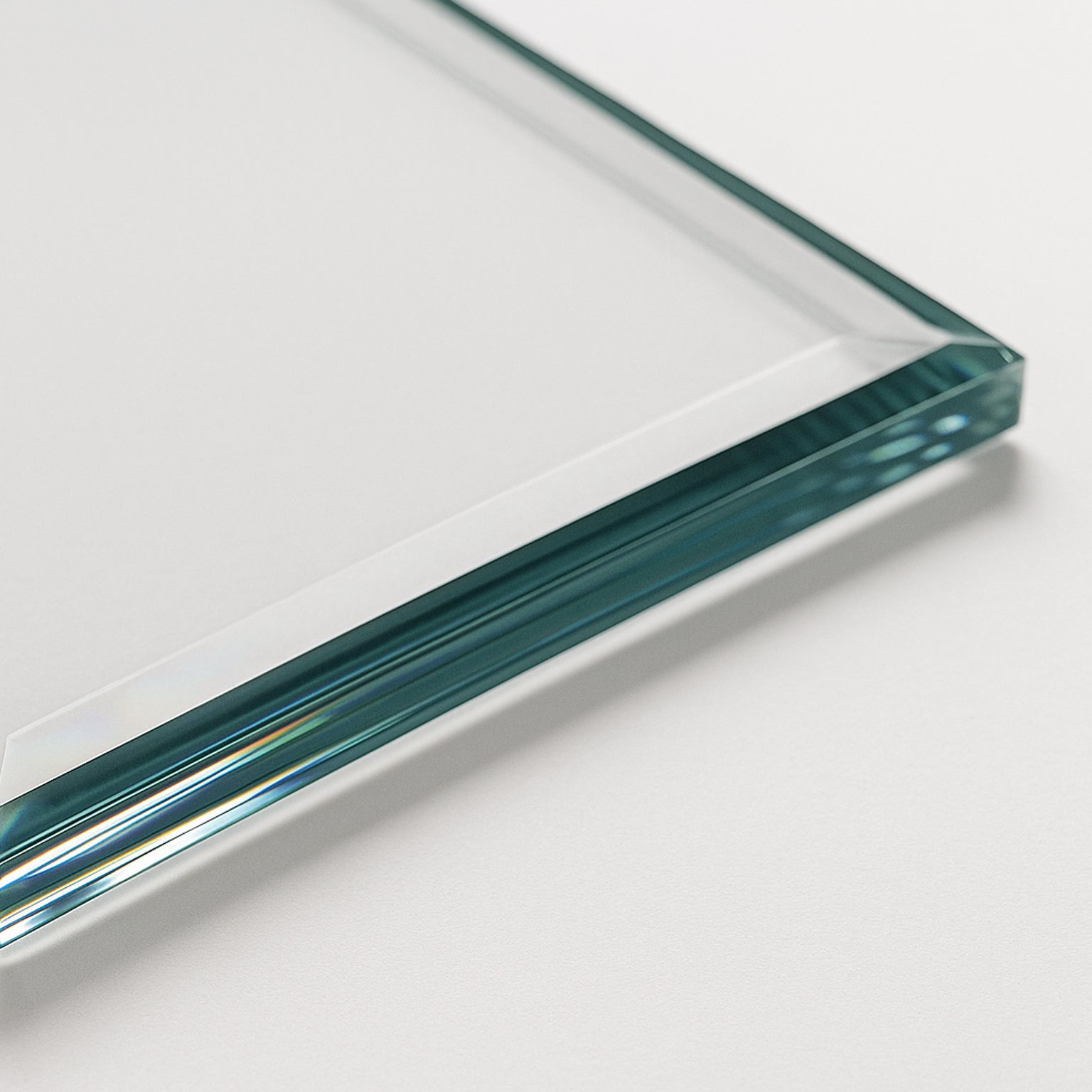 Cubierta Rectangular Vidrio Claro Templado Biselado - CEYCA PONS