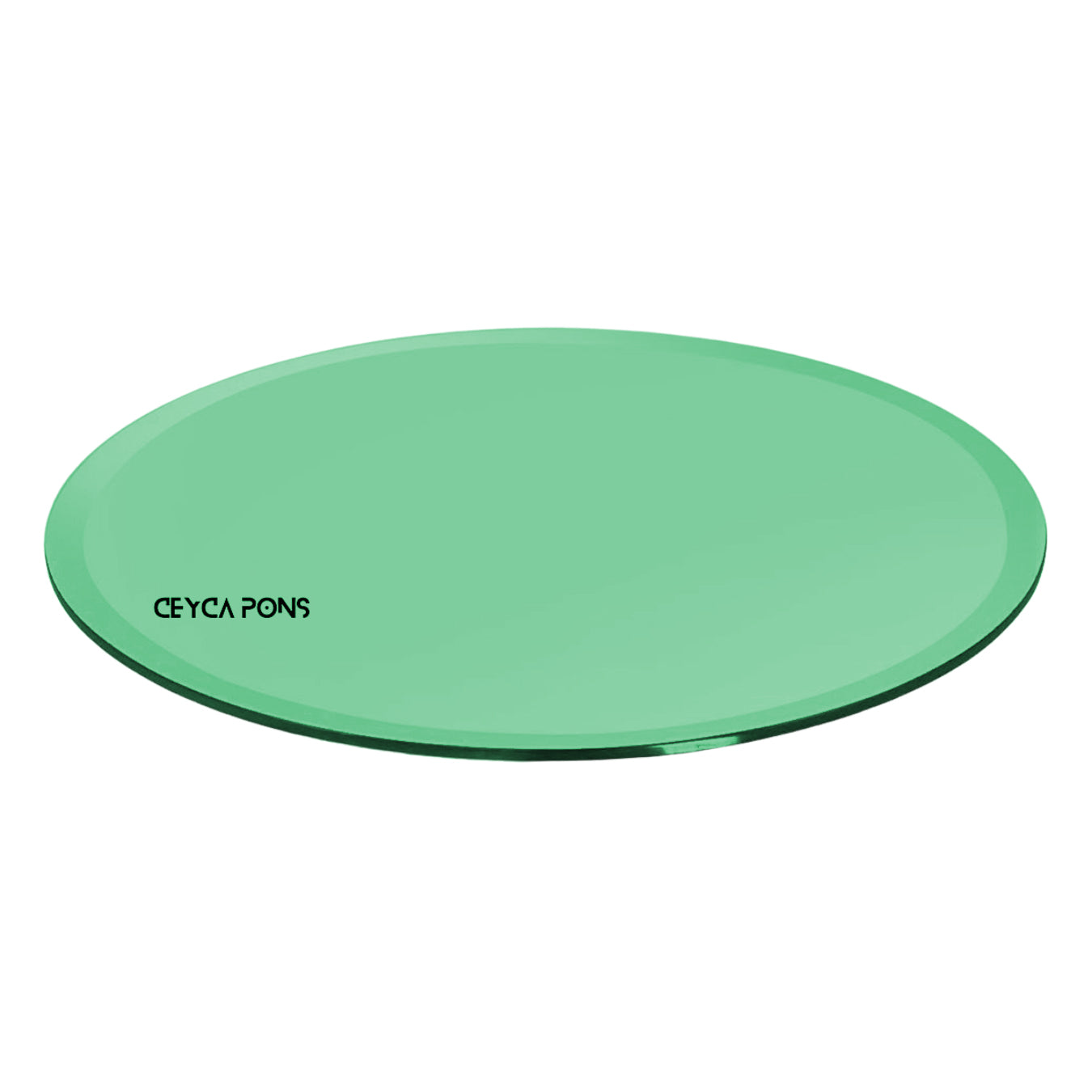 Cubierta Circular Vidrio Tintex Templado 75cm Diámetro
